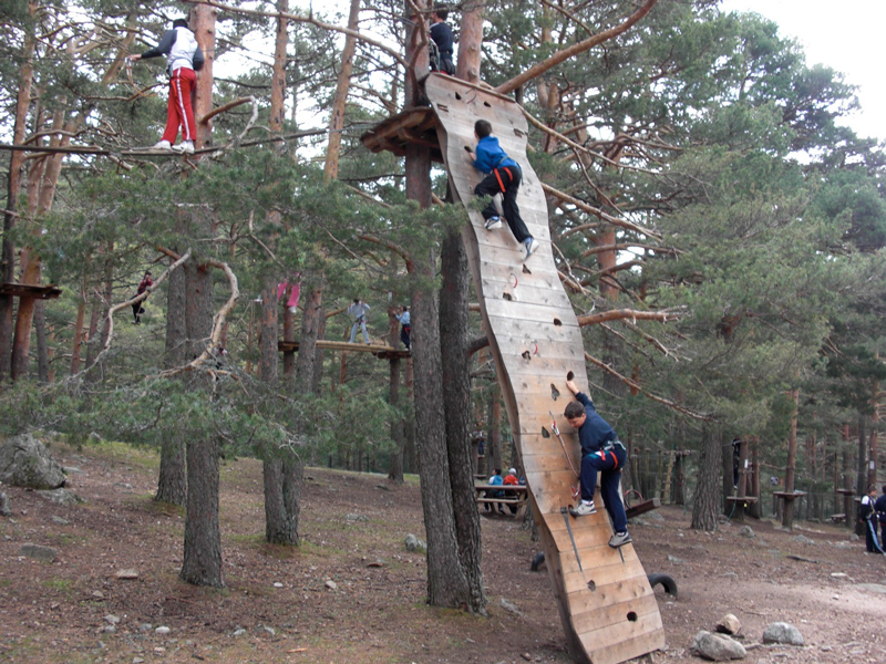 Muro de escalada